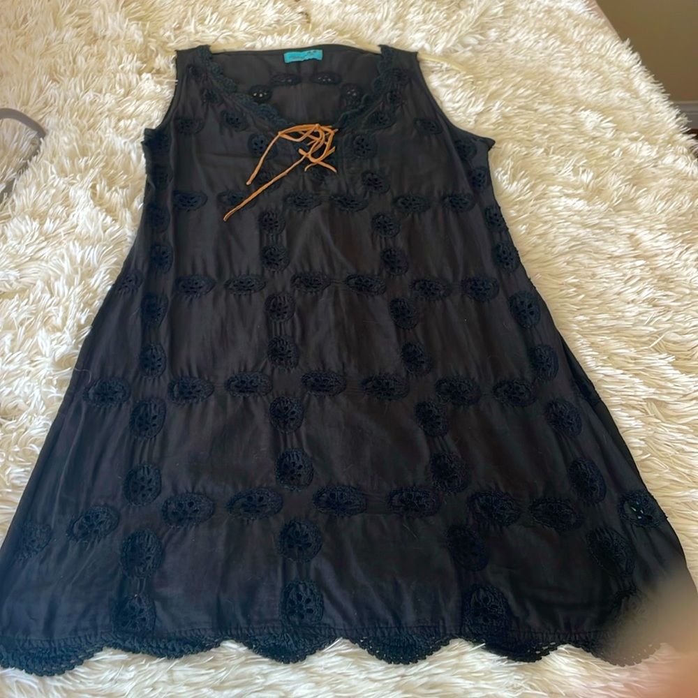 Swim cover up dress made in Hawaii size M
